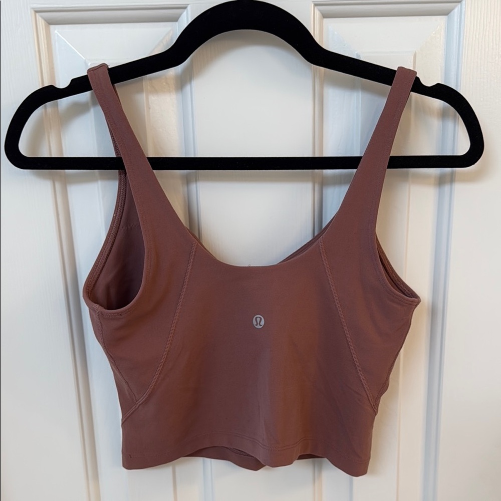 Lululemon Mauve Cropped Tank Top 6